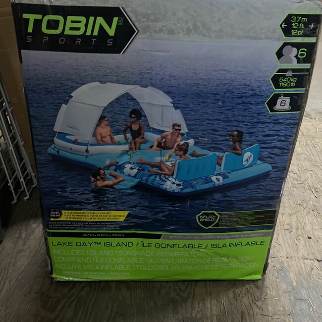 Lake Day Inflatable Island