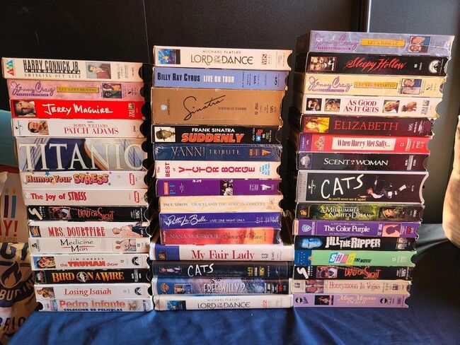 47 VHS Movies
