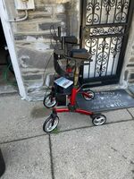 Upright Rollator Walker