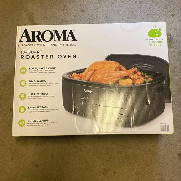 Brand New Aroma 18 Quart Roaster Over