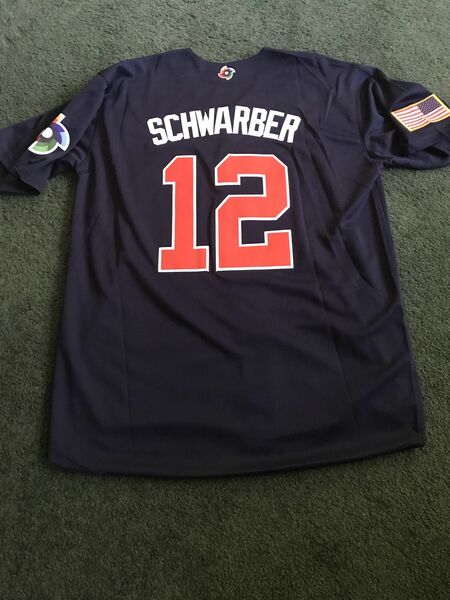 Schwarber USA Baseball Jersey New