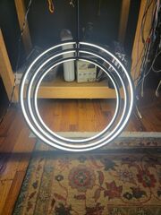 Origin 21 Irvington 3 Light Black ceiling Modern Contemporary LED Hanging chandelier Pendant Light