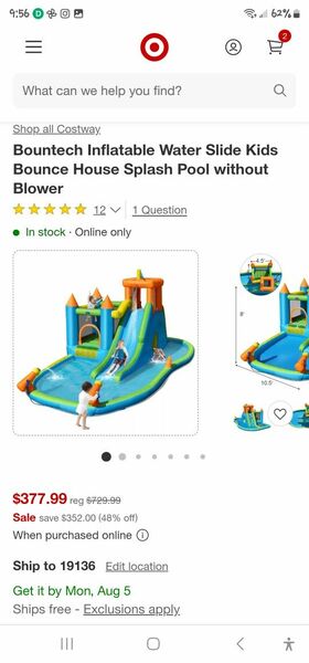 Inflatable Water Slide