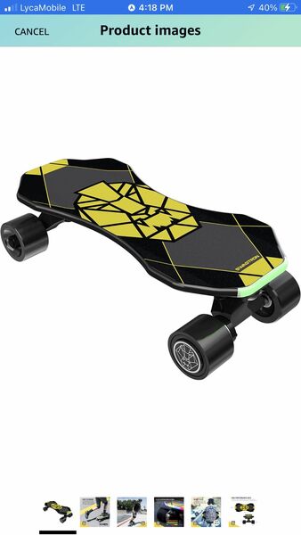 Brand New In Box Electric Skateboard By Swagtron/cruise At 9mph!  Trade?