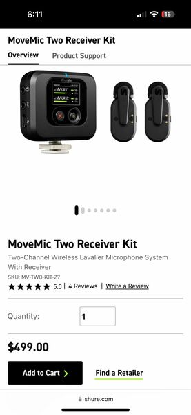 Shure Movemic Two
