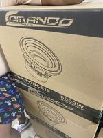 Comando 15” 6000 Watts