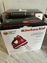 Kitchen Aid Hand Mixer 5 Speed Brand New Full Box