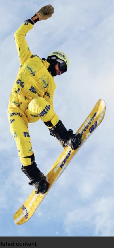 Twisted Tea Snowboarding