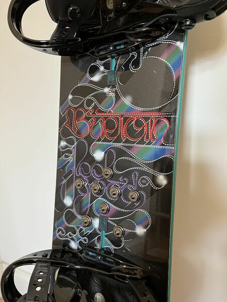 Burton Snowboard With Lexa Bindings