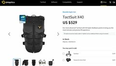 Tacsuit VR Xbox Playstation Vest