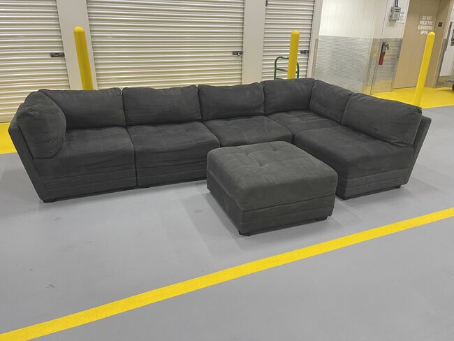 Gray Modular Sofa