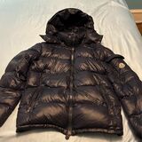 Moncler Coat (Navy Blue)