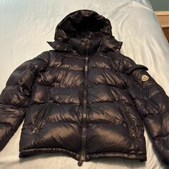 Moncler Coat (Navy Blue)