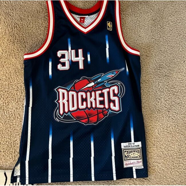 1996-97 Hakeem Olajuwon Basketball Jersey