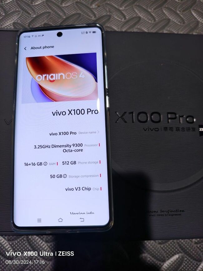 Vivo X100 Pro 16/512