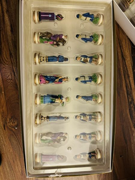 Wood Chess Board Purim