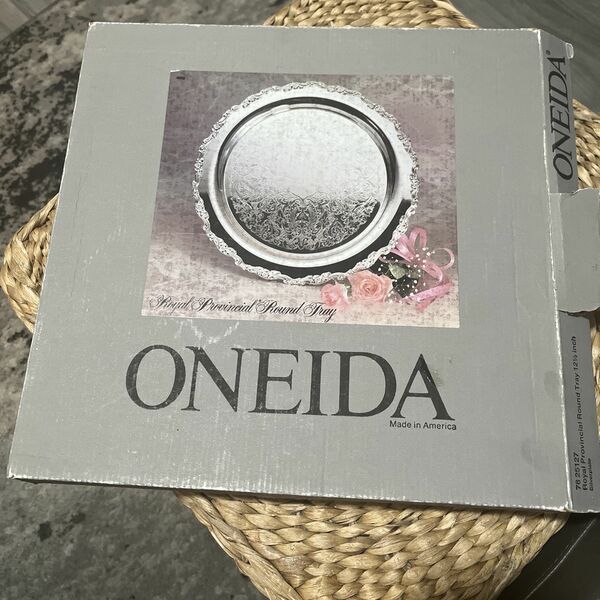 Oneida Silver Serving Tray