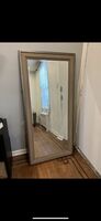 Grey, Tan Large Body Mirror