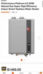 Tankless Gas Hot Water Heater