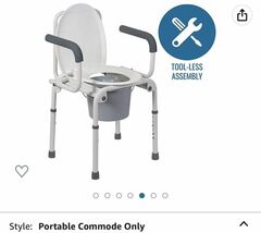 Wheel Chair  Portable Commode