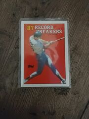1987 Topps Mark McGwire Record Breakers Error Card