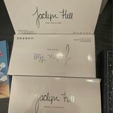 makeup pallets and brushes