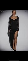 Oh Polly San Marino Dress Black Size 4