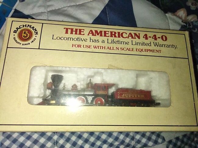 Bachmann N Gauge The American 4-4-0 Locomotive 51074