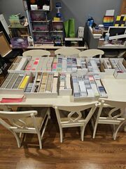 very large baseball lot