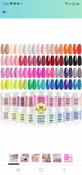 Lavender Violets Dip Powder