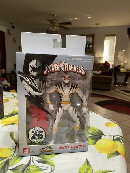 Power Rangers Dino Thunder White Ranger Legacy Collection