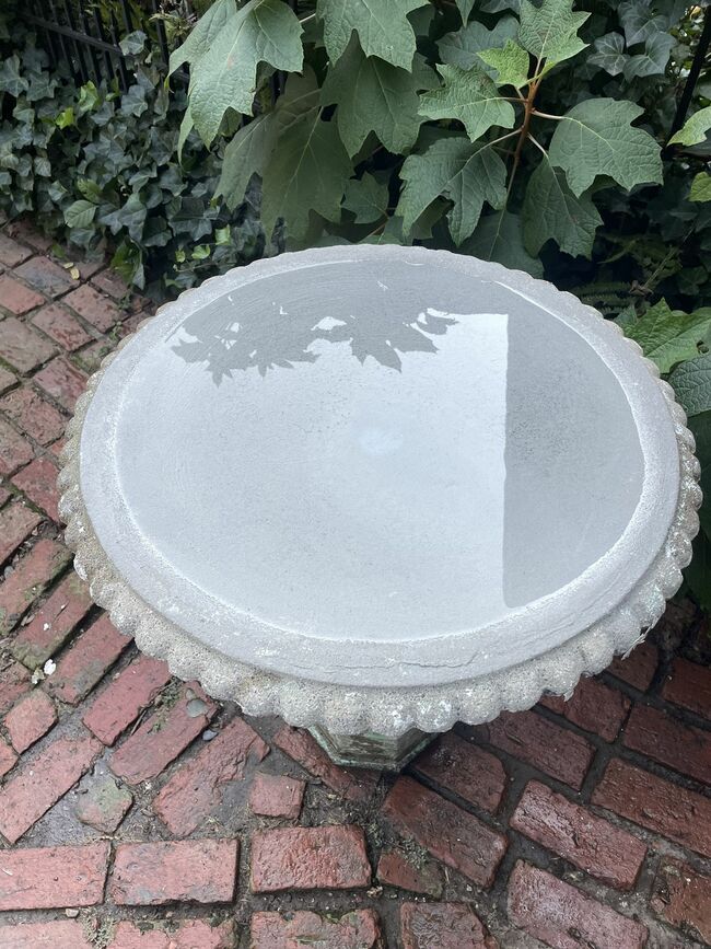 Concrete Bird Bath
