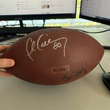 NY Giants Signed Football