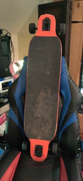 Big Orange Longboard