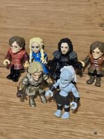 HBO GOT Character Figures With Accessories Poseable Collectible Loyal Subjects Combo Set