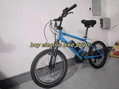 Electric Boy Bicycle, Mattress Topper, Cat Tree, Laundry Washer