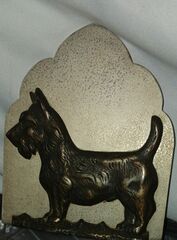 SCOTTISH TERRIER BOOK ENDS (2)