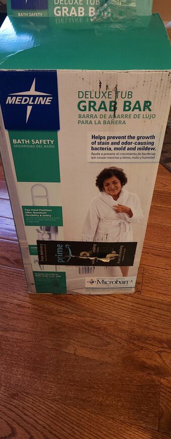 Medline Deluxe Tub Grab Bar