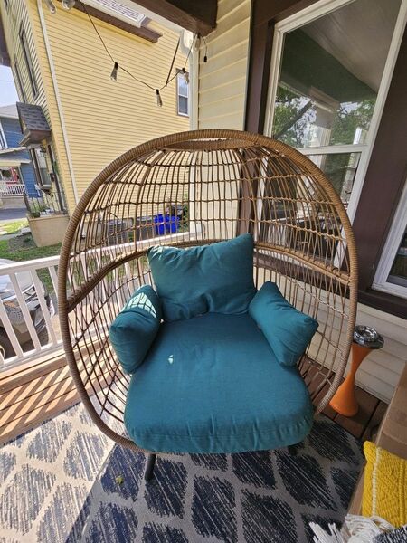 Southport Steel Outdoor Patio Chair (Target) Egg Chair