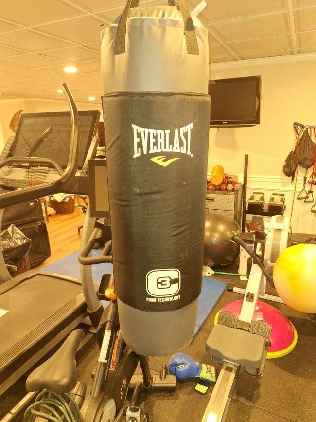Punching Bag  w/gloves