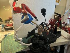 WhiteBeard battle two red aliens