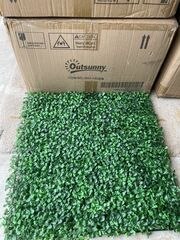 Outsunny Artificial Grass Wall Panels