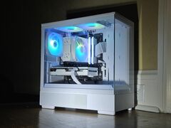 Custom White Gaming PC with WiFi/Bluetooth