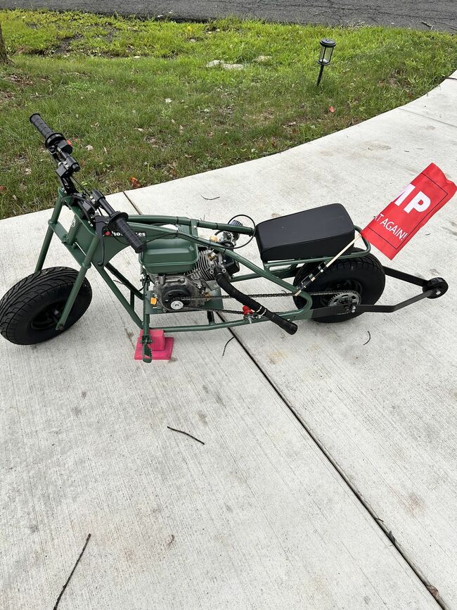 Brand New Fully Custom Minibike Drag Racer