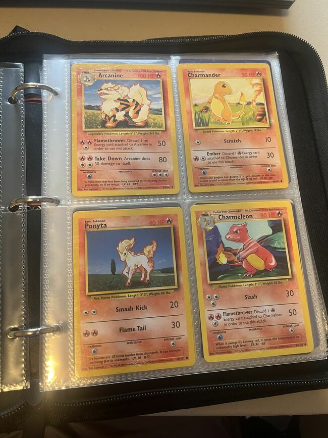 Old Pokemon Card Binder