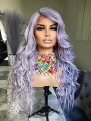 Lilac Purple Lace Front Wig