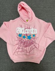 Sp5der Atlanta Hoodie (Pink)