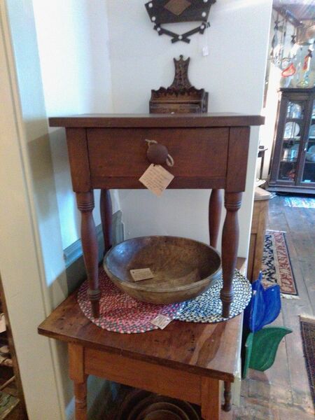Antique Walnut Side Table
